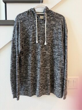 Chicka-d Gray Hooded Womens Shirt